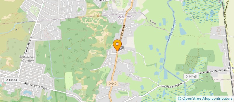 localisation de l'entreprise SCI DES HAUTS DE FRANCE  MERLIMONT