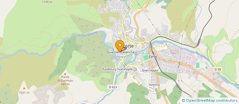 localisation de l'entreprise SCI DES HAUTS DE MASCARA à CORTE