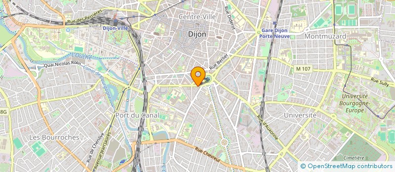 localisation de l'entreprise SCI DES HAUTS DE PERNAND à DIJON