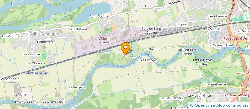 localisation de l'entreprise SCI DES HAUTS DE POMMERAIE  LA RICHE