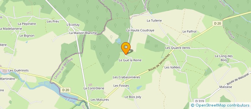 localisation de l'entreprise SCI DES HAUTS DU PERCHE à MANOU