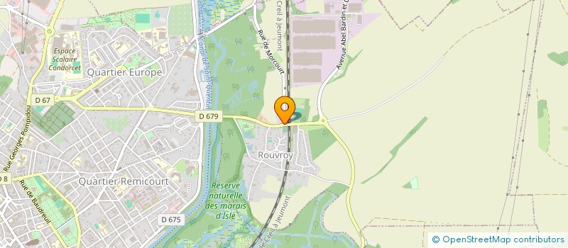 localisation de l'entreprise SCI DES HAYETTES  ROUVROY