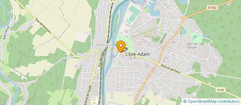 localisation de l'entreprise SCI DES HAYETTES A BERNES SUR OISE à L'ISLE-ADAM
