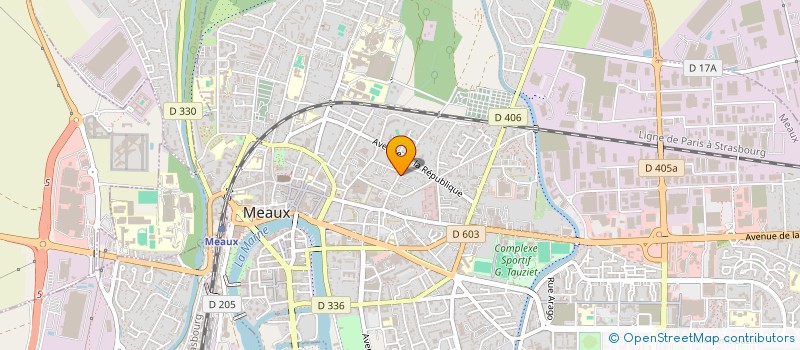 localisation de l'entreprise SCI DES HEMS à MEAUX
