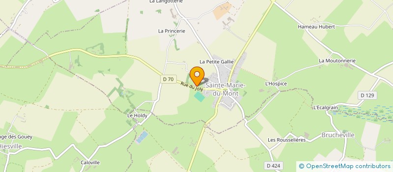 localisation de l'entreprise SCI DES HERBAGES à CARENTAN-LES-MARAIS