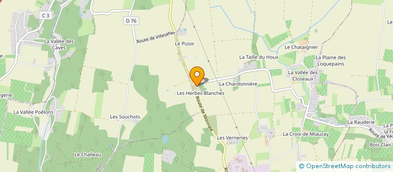 localisation de l'entreprise SCI DES HERBES BLANCHES à VOUVRAY
