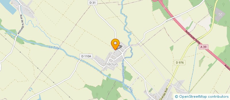 localisation de l'entreprise SCI DES HERBIOTTES  TRECLUN