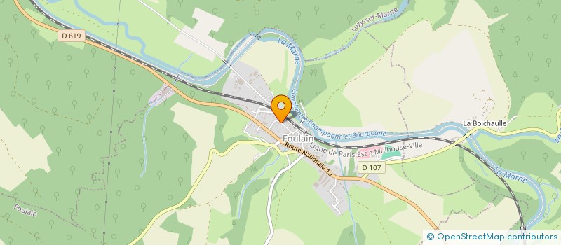 localisation de l'entreprise SCI DES HERBUES D'ARC à FOULAIN