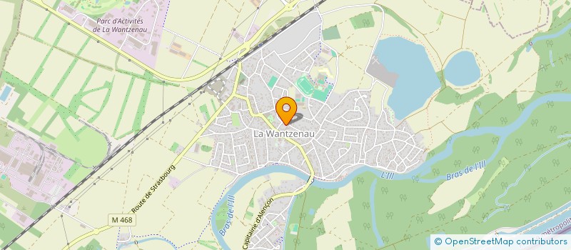 localisation de l'entreprise SCI DES HEROS  LA WANTZENAU