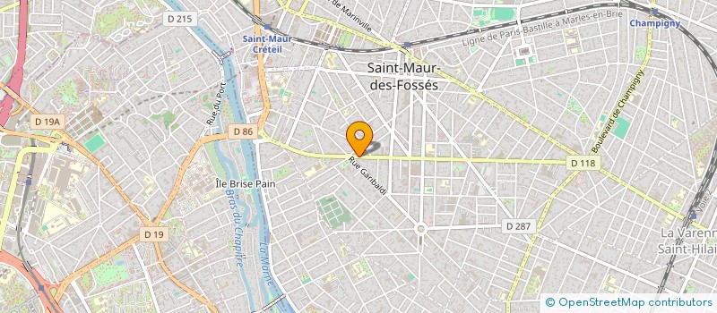 localisation de l'entreprise SCI DES HETRES à SAINT-MAUR-DES-FOSSES