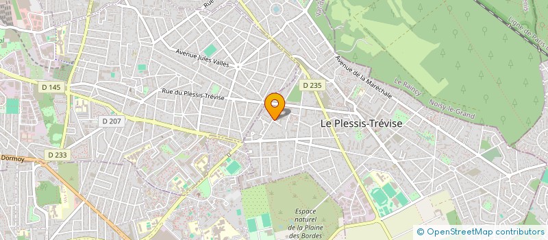 localisation de l'entreprise SCI DES HIBISCUS à LE PLESSIS-TREVISE