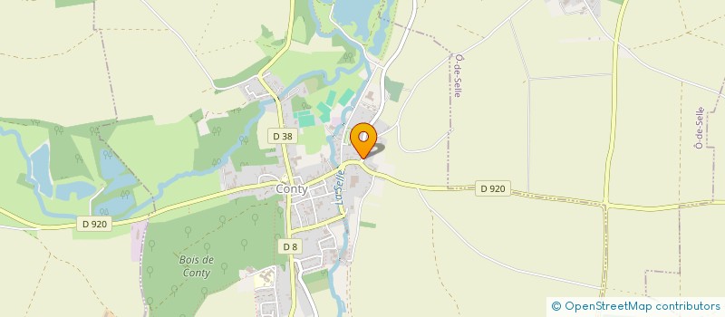 localisation de l'entreprise SCI DES HIBISCUS  CONTY