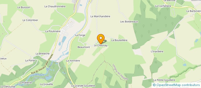 localisation de l'entreprise SCI DES HIGHLANDS à LONGNY LES VILLAGES