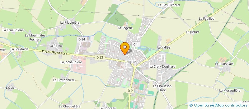 localisation de l'entreprise SCI DES HIRONDELLES  LIGNE