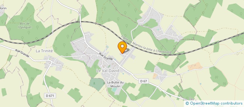 localisation de l'entreprise SCI DES HIRONDELLES  CHAIGNES