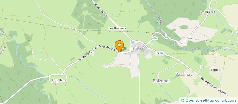 localisation de l'entreprise SCI DES HIRONDELLES  ETROUSSAT