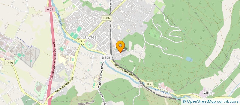 localisation de l'entreprise SCI DES HIRONDELLES à AIX-EN-PROVENCE