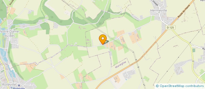 localisation de l'entreprise SCI DES HIRONDELLES  HERMEVILLE