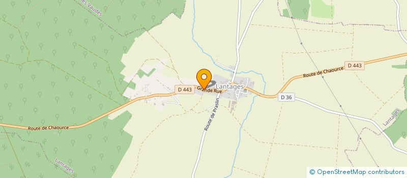 localisation de l'entreprise SCI DES HIRONDELLES à VALLIERES