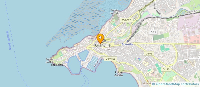 localisation de l'entreprise SCI DES HORSAINS à GRANVILLE