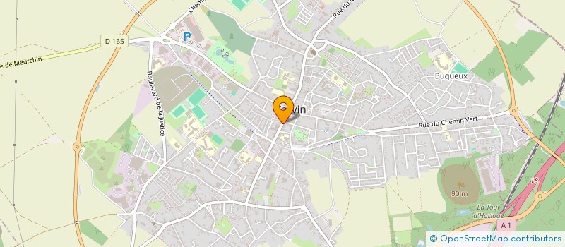 localisation de l'entreprise SCI DES HOTHOIS  CARVIN