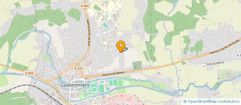 localisation de l'entreprise SCI DES HOUILLES à COULOMMIERS