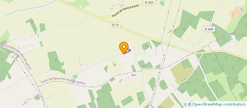 localisation de l'entreprise SCI DES HOULETTES  HEDOUVILLE