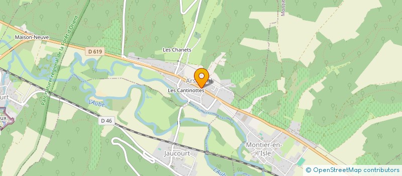 localisation de l'entreprise SCI DES HOULOTS  AILLEVILLE