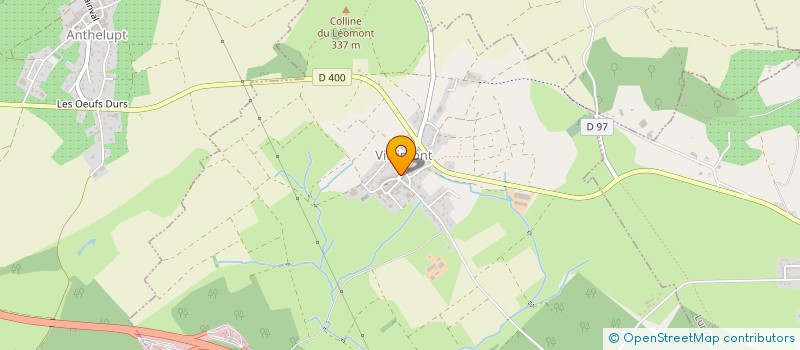 localisation de l'entreprise SCI DES HOURS  VITRIMONT