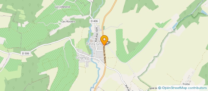 localisation de l'entreprise SCI DES HUGUENOTS  PASSY-GRIGNY