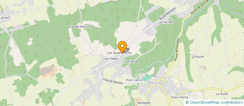 localisation de l'entreprise SCI DES HUITS PATRIOTES à PLOURIVO