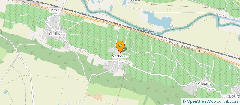 localisation de l'entreprise SCI DES HUSSARDS  UILLY