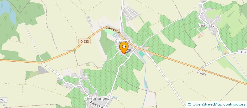 localisation de l'entreprise SCI DES HUSSARDS  CHAMPAUBERT