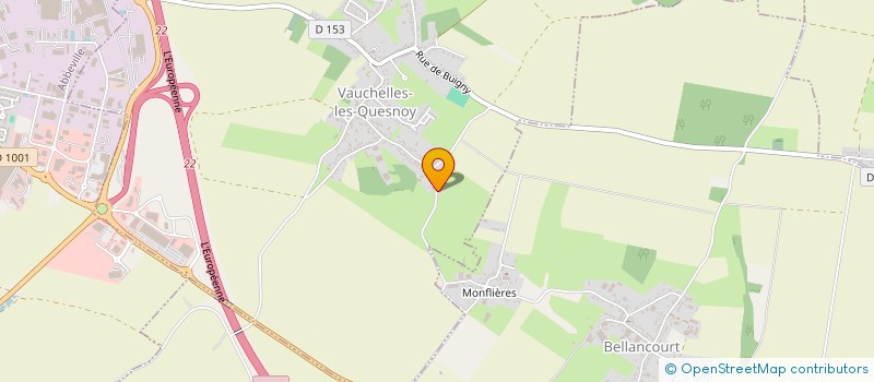 localisation de l'entreprise SCI DES HUTTEUX  VAUCHELLES-LES-QUESNOY