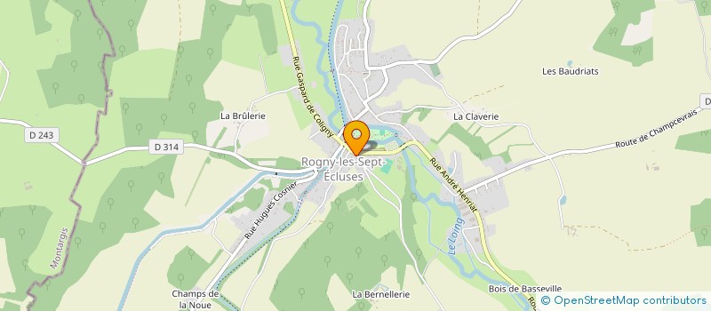 localisation de l'entreprise SCI DES HYERES  ROGNY-LES-SEPT-ECLUSES