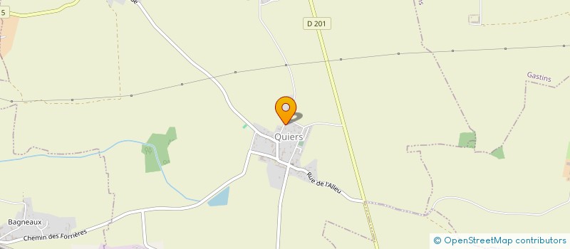 localisation de l'entreprise SCI DES IFS  QUIERS