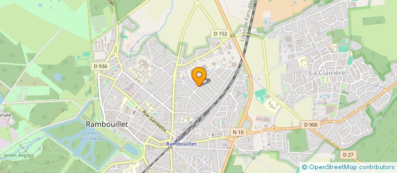 localisation de l'entreprise SCI DES IFS  RAMBOUILLET