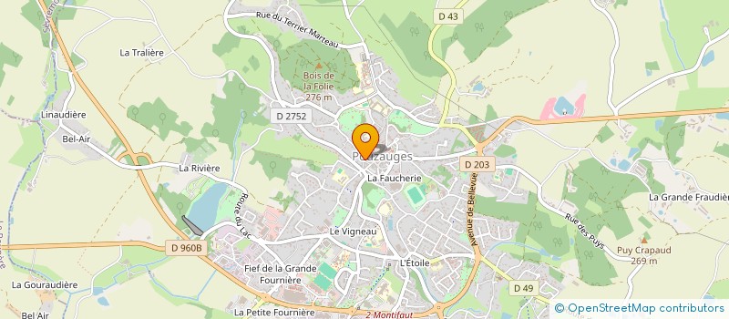 localisation de l'entreprise SCI DES IFS à SEVREMONT