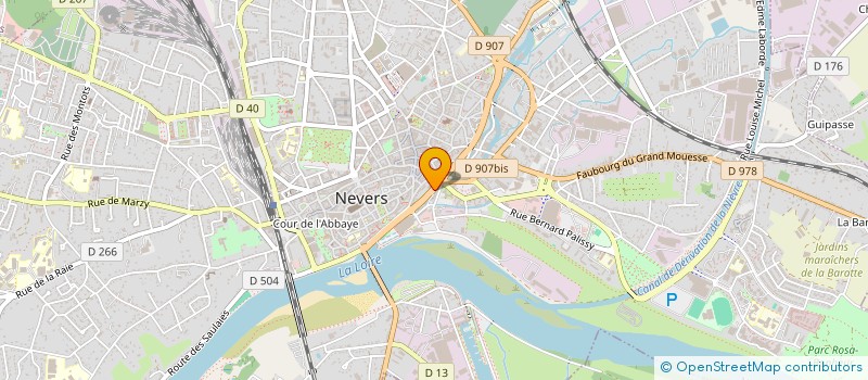 localisation de l'entreprise SCI DES ILES à NEVERS