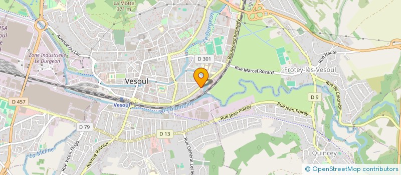 localisation de l'entreprise SCI DES ILES à VESOUL