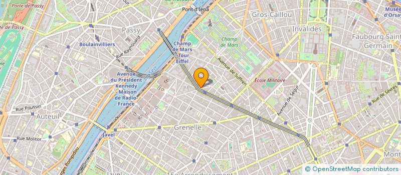 localisation de l'entreprise SCI DES ILES  PARIS