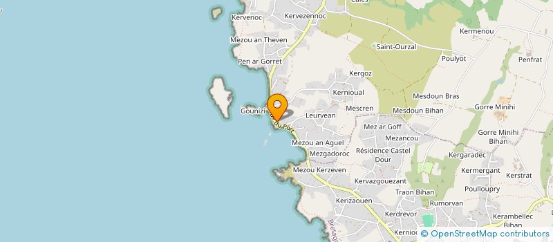 localisation de l'entreprise SCI DES ILES  PORSPODER