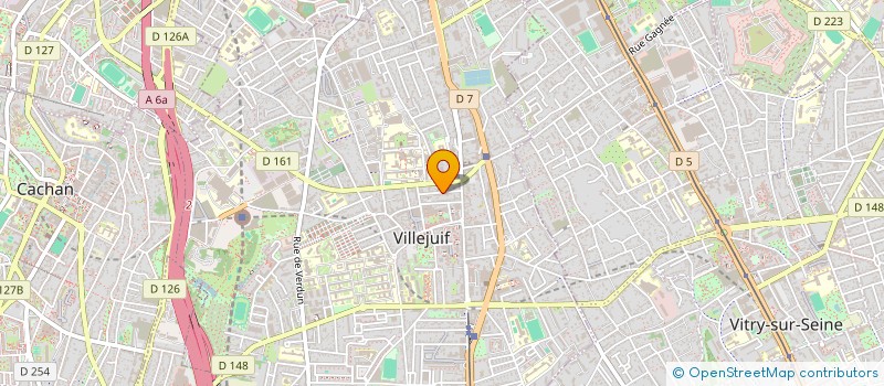 localisation de l'entreprise SCI DES ILES à VILLEJUIF