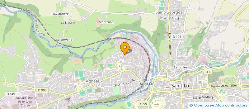 localisation de l'entreprise SCI DES ILES  AGON-COUTAINVILLE