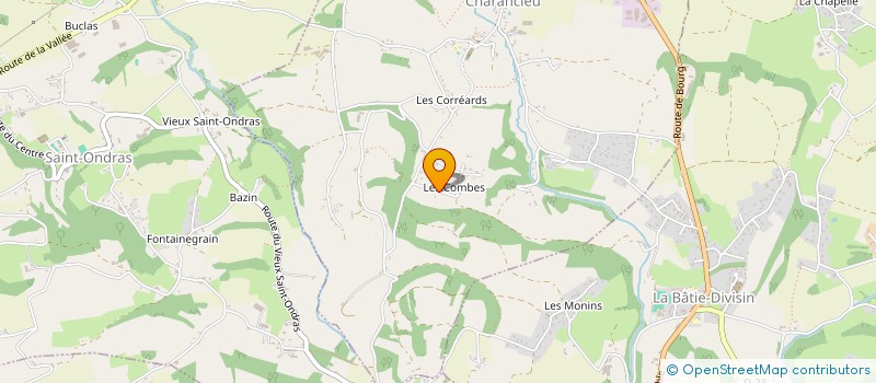 localisation de l'entreprise SCI DES ILES à CHARANCIEU