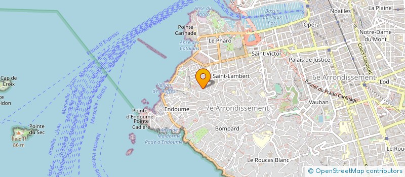 localisation de l'entreprise SCI DES ILES à MARSEILLE