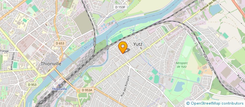 localisation de l'entreprise SCI DES ILES  YUTZ