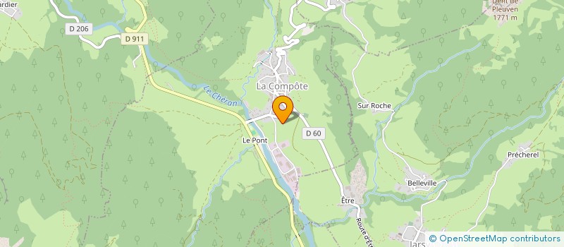 localisation de l'entreprise SCI DES ILES  LA COMPOTE