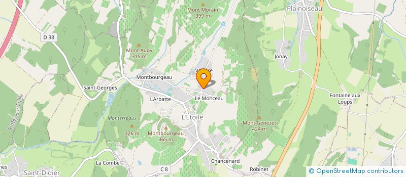 localisation de l'entreprise SCI DES ILES  L'ETOILE