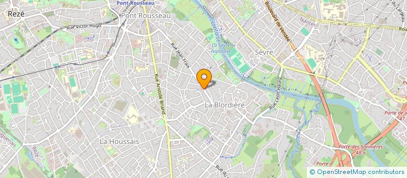 localisation de l'entreprise SCI DES ILES D'OR  REZE